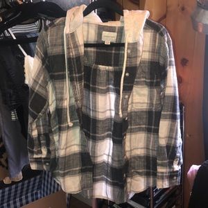 AE plaid button up flannel